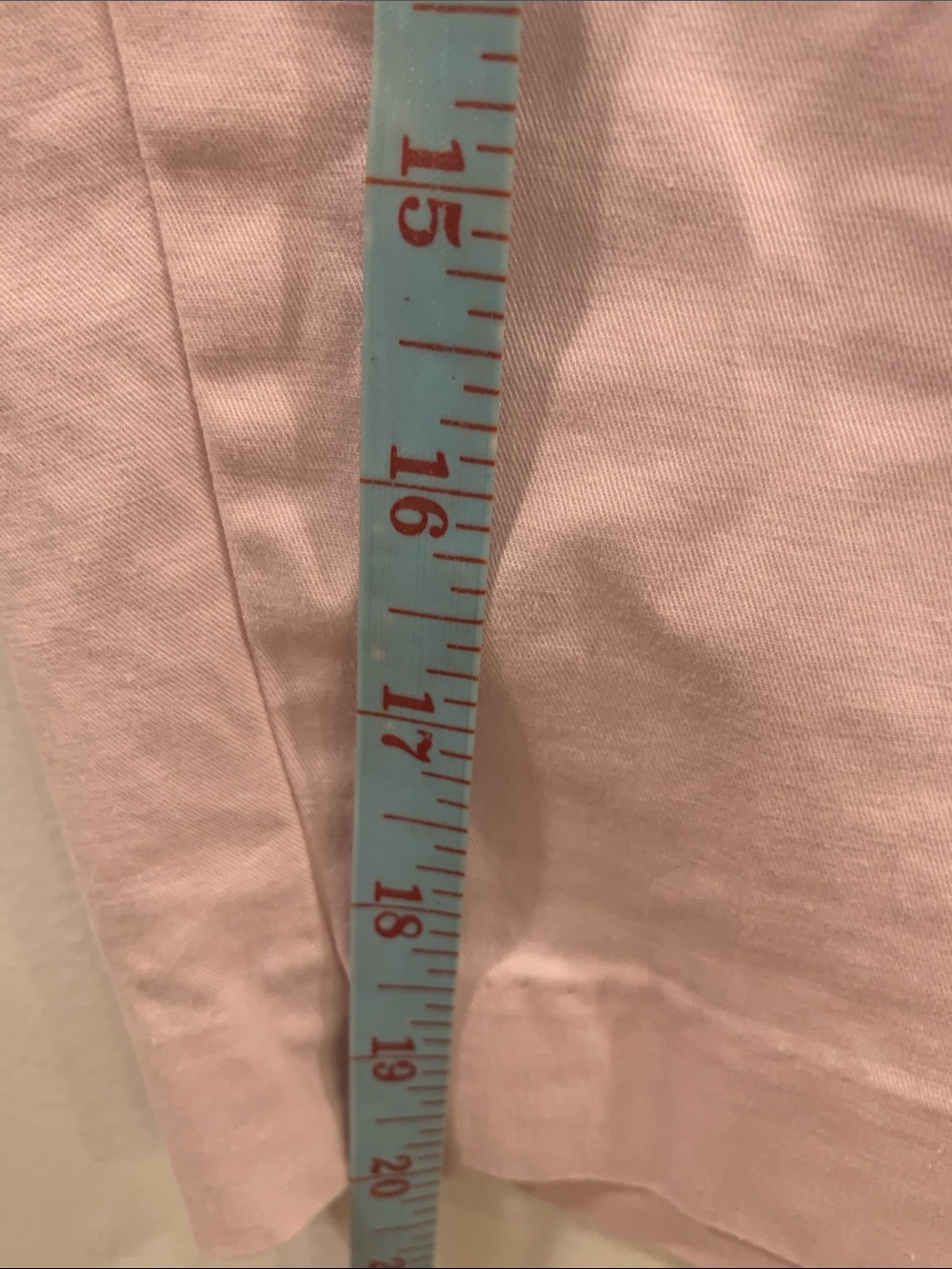 Women's Pink Casual Stretch Shorts - Picture 7 of 8
